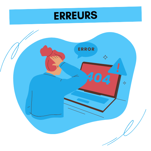 10 erreurs qui font fuir les visiteurs du site d'un commerçant